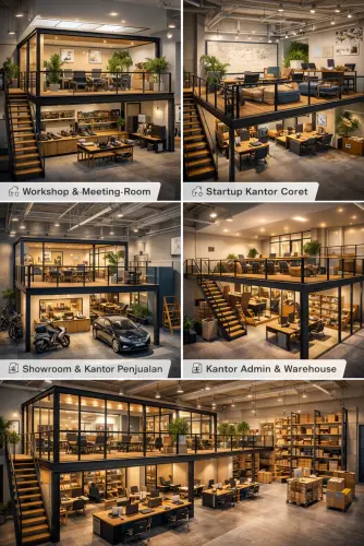 Mezzanine Ruang Kantor di Gedebage