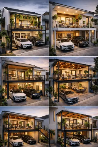 Mezannine Teras Rumah Keren di Gedebage